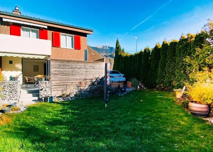 Swiss House With Mountain Views *